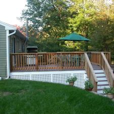 Main Deck with Pool Deck Construction in Wilmington, MA 3